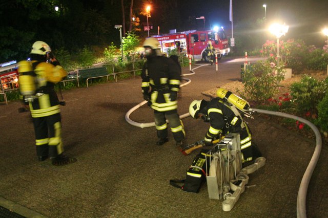 Brandeinsatz Osterbergklinik 09.06.2012