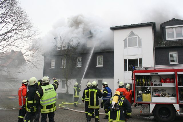 Brandeinsatz Altgandersheim vom 13.01.2013